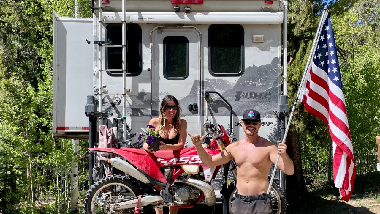 SPRING CREEK, Colorado: Off-Grid Boondocking, Camping, Fishing & Dirt Biking In Our DIY EARTHROAMER