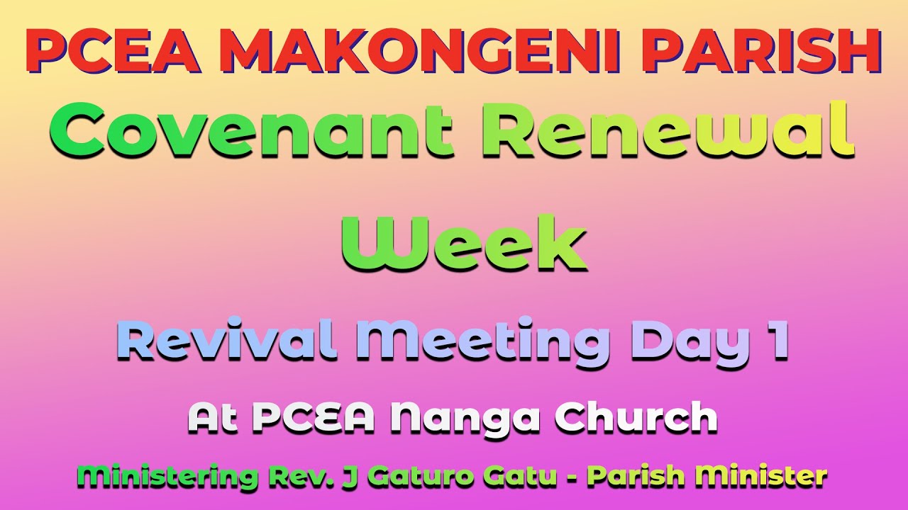 REVIVAL MEETING DAY 1 | NANGA CHURCH | 26 JANUARY 2026