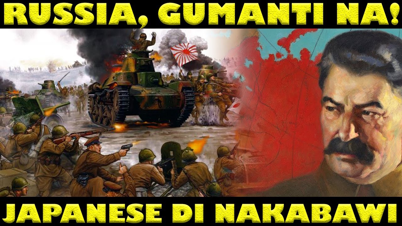 RUSSIA GUMANTI NA SA JAPAN! PAANO NATALO ANG MGA JAPANESE SA BATTLE OF KHALKHIN GOL?