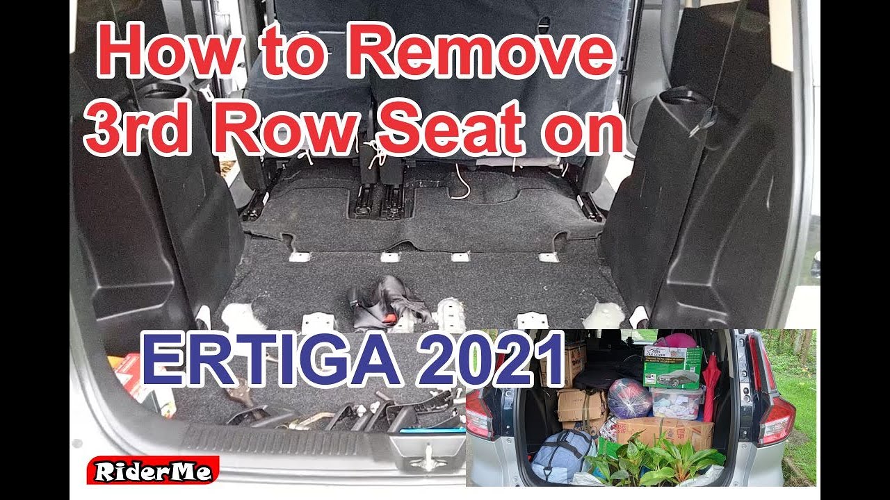 How to Remove 3rd Row Seat of Suzuki Ertiga