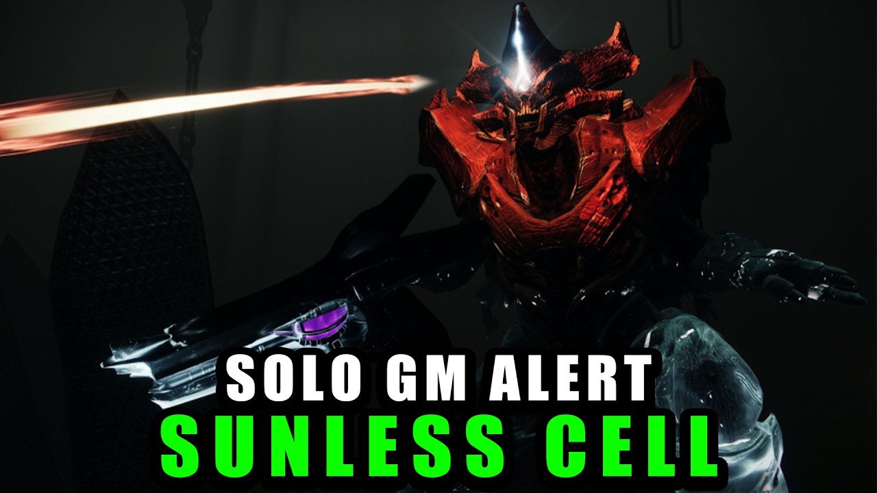 Solo Grandmaster Alert - Sunless cell 