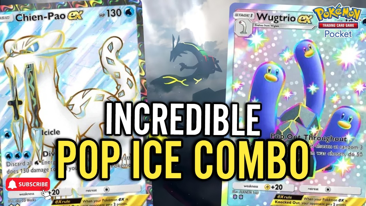 Damage random tapi konsisten! Wugtrio EX Pop Out Throughout + Chien-Pao EX Gameplay