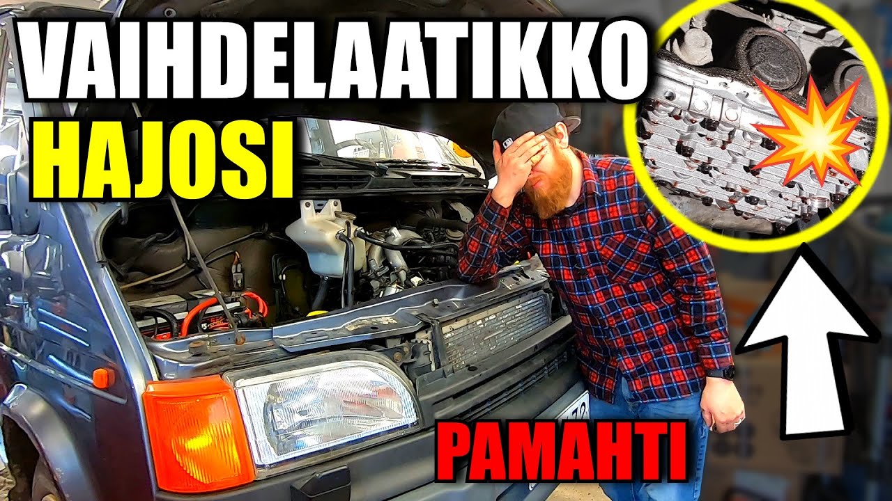 VAIHDELAATIKKO HAJOSI | YRITETÄÄN KORJATA ILMAN TIETÄMYSTÄ