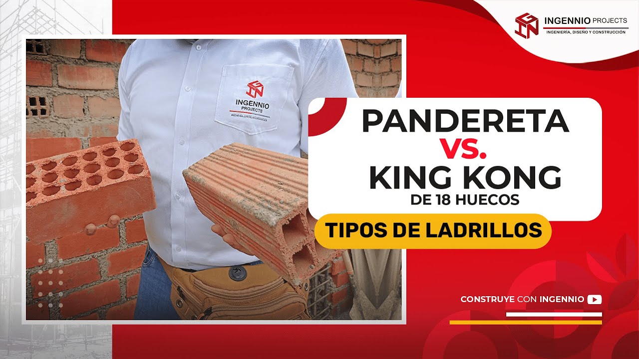 PORQUE NO DEBERIAS USAR LADRILLO PANDERETA EN TUS OBRAS DE CONSTRUCCIÓN (TIPOS DE LADRILLOS) 🏭🧱