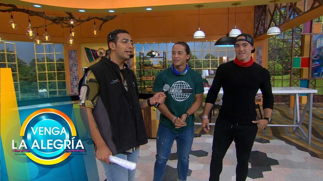 Los hermanos Cázares graban el rescate de sus princesas tras difíciles obstáculos.| Venga La Alegría