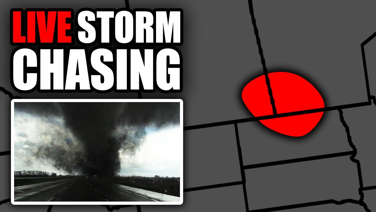 🔴LIVE Storm Chasing - Dangerous Canadian Tornado Outbreak
