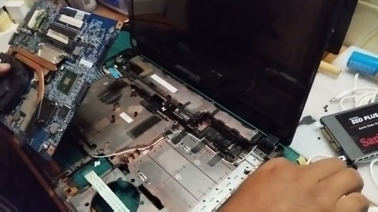 Acer Aspire 4741G | Cleaning + Change Thermal Paste on CPU and GPU