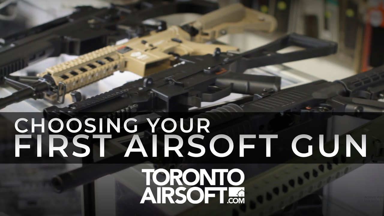Что следует учитывать при выборе первого страйкбольного оружия - TorontoAirsoft.com