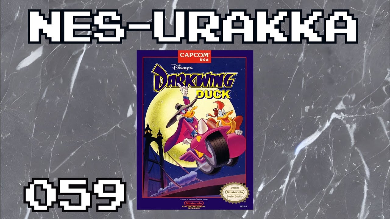 NES-Urakka 059 | Darkwing Duck | L&auml;p&auml;ist&auml;&auml;n KAIKKI NES-Pelit