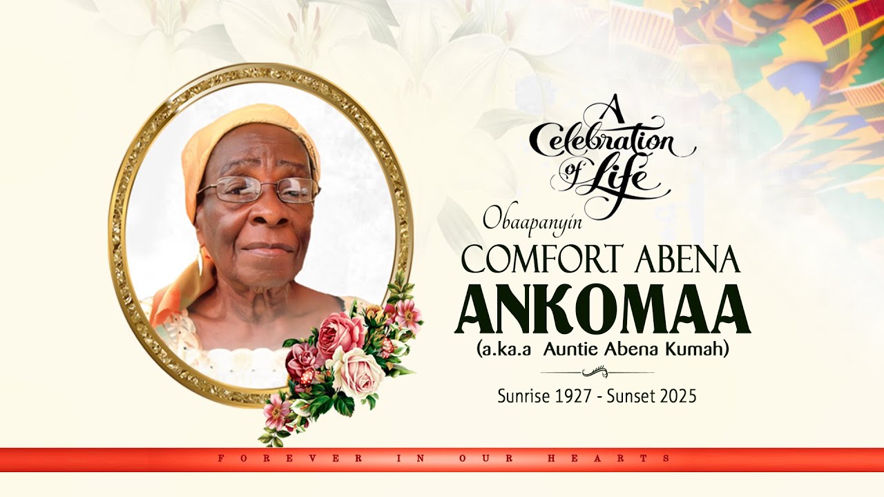 FUNEREAL RITES OF THE LATE OBAAPANYIN COMFORT ABENA ANKOMAA (a.k.a. Abena Kumah)