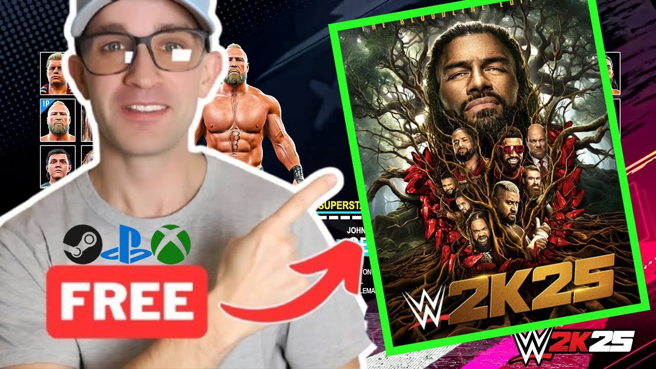 WWE 2K25 Bloodline Edition for FREE! (PS5, Xbox, PC)