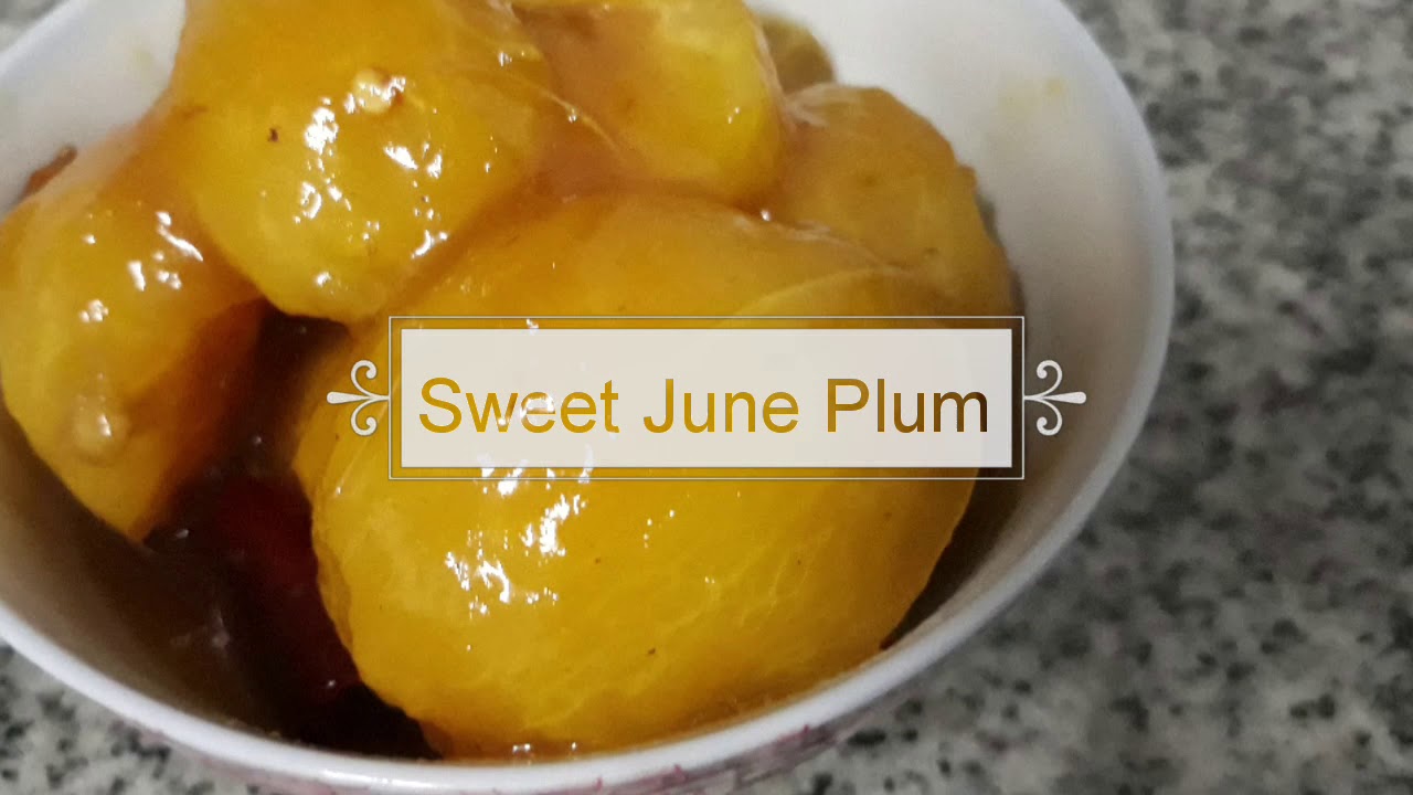 Sweet June Plum /simple / Mauritian recipe/ NelvinaCuisine