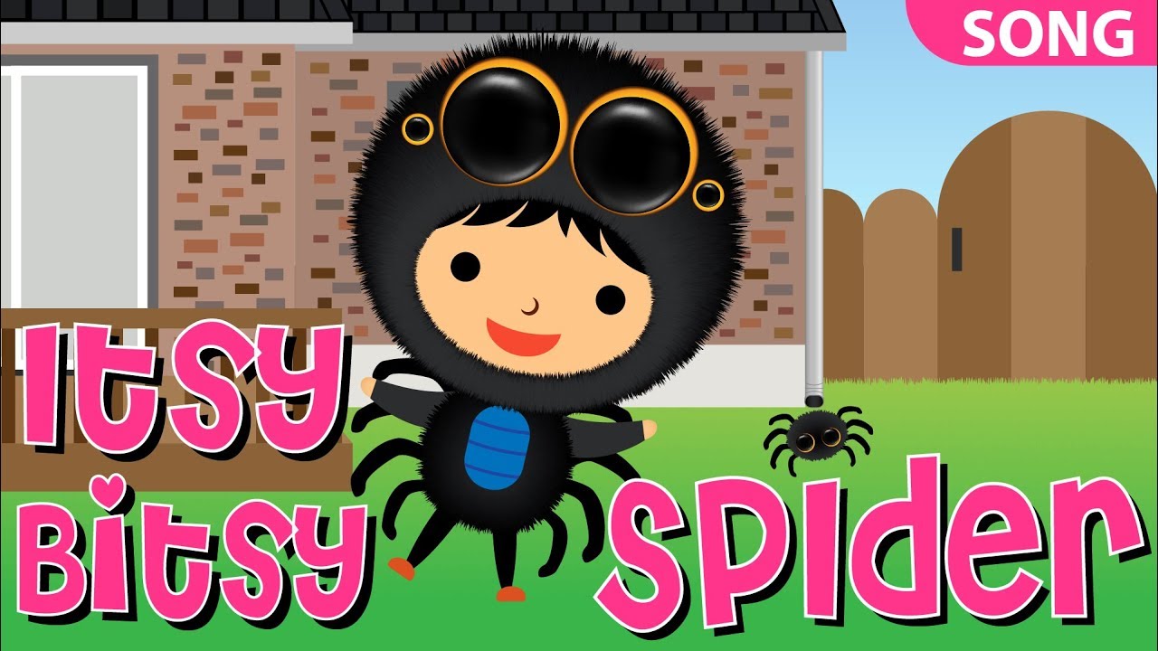 The Itsy Bitsy Spider Song | Simple English Songs for Kids