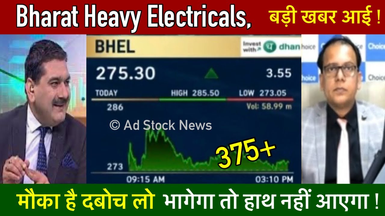 BHEL share news today | Bharat heavy electricals limited share news