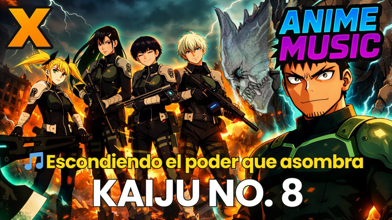 🎧 KAFKA HIBINO: KAIJU NO. 8 🎵 El poder que asombra | ANIME MUSIC