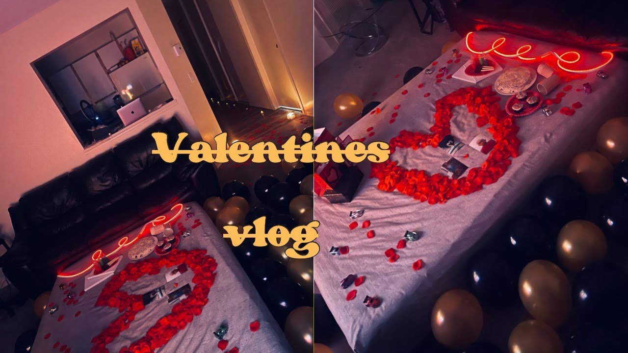 Surprising My Boyfriend On Valentines Day/ Vlog/ Exams/ Sick/ Romantic