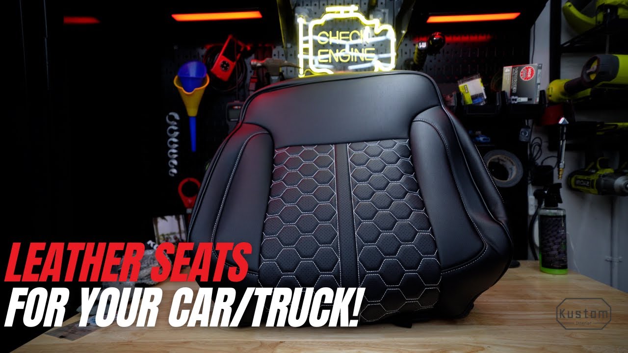Лучшие чехлы на сиденья для Chevrolet Silverado 2014-2019 годов! — Кожаные чехлы на сиденья Kusto...