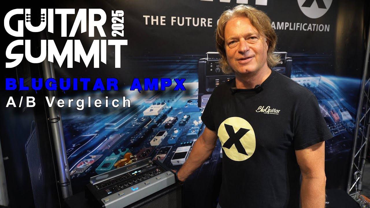 BluGuitar AmpX - Guitar Summit 2025