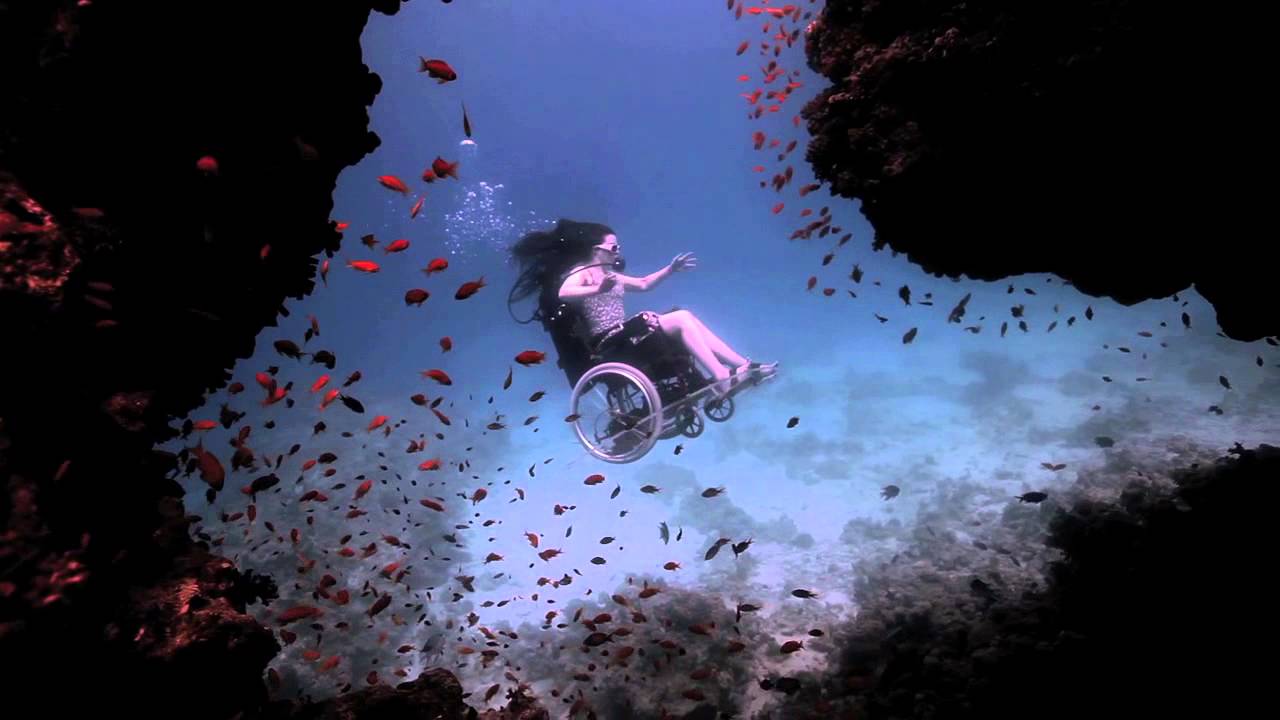 Sue Austin Underwater Wheelchair - the director's cut