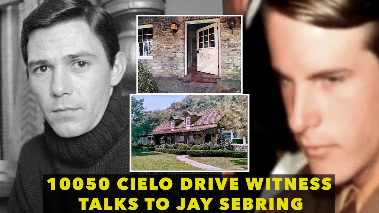 JAY SEBRING TALKS TO FINAL WITNESS ON CIELO DRIVE PORCH
