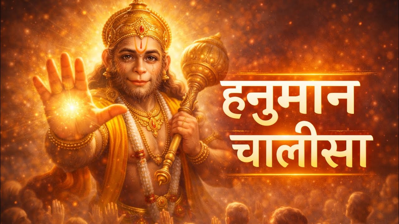 हनुमान चालीसा | Hanuman Chalisa | 8 घंटे ध्यानमय पाठ | Bhakti Gyan Sundar 