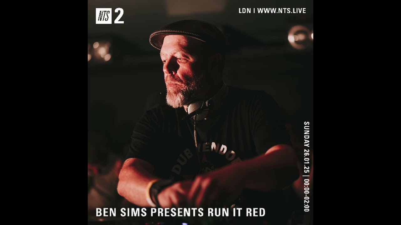 BEN SIMS pres RUN IT RED 118. JAN 2025