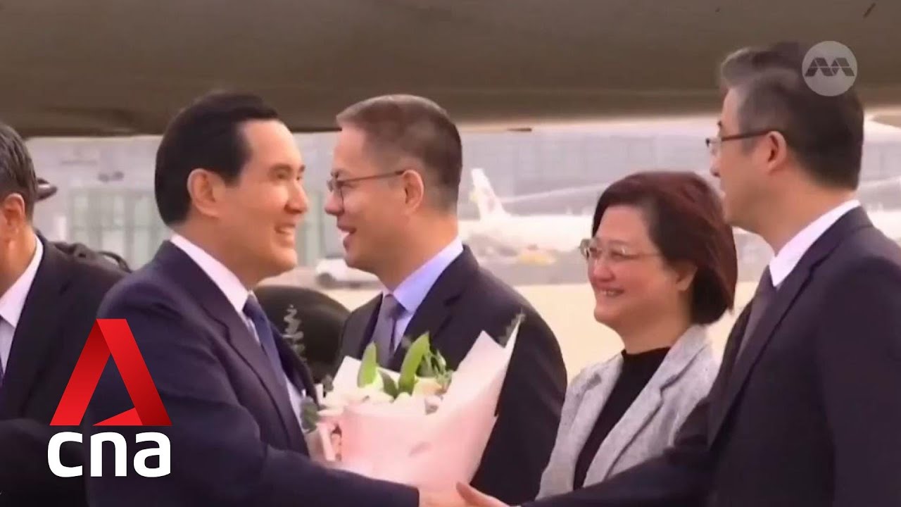 Former Taiwan president Ma Ying-jeou arrives in China for 12-day trip