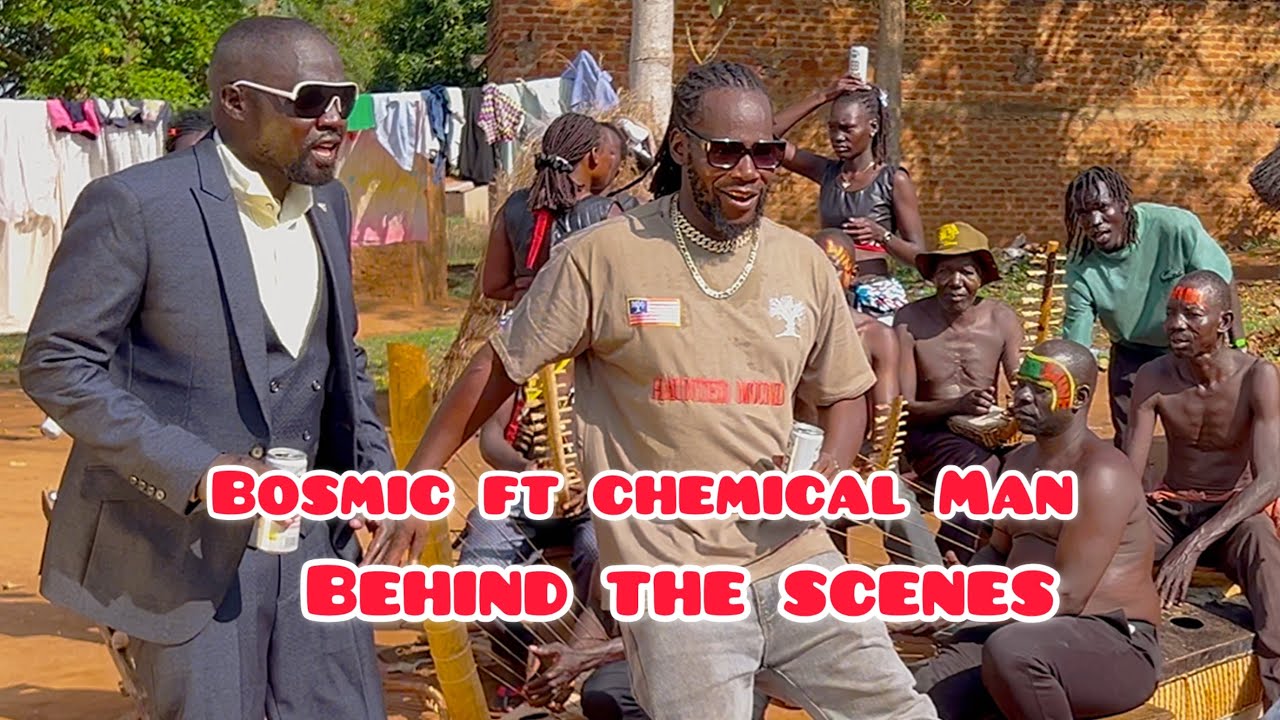 Bosmic ft Chemical Man BTS from the video shoot 🎬🔥