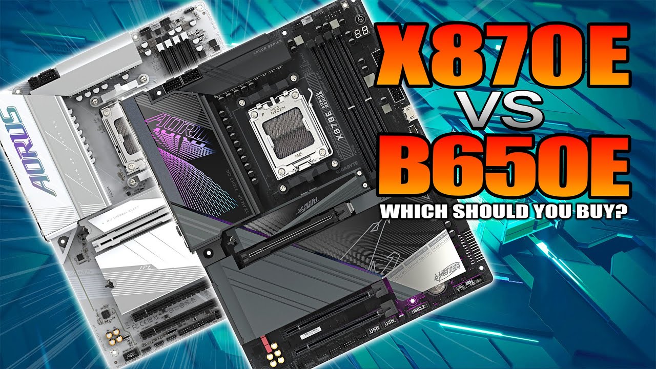 AMD X870E vs B650E Chipsets Explained &ndash; Best AM5 Motherboard for Ryzen 9000