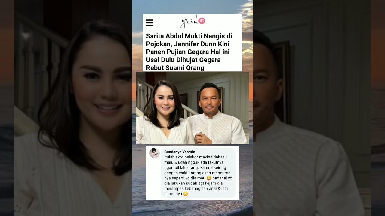 Sarita Abdul Mukti nangis dipojokan. #komentarnetizen #beritaterkini