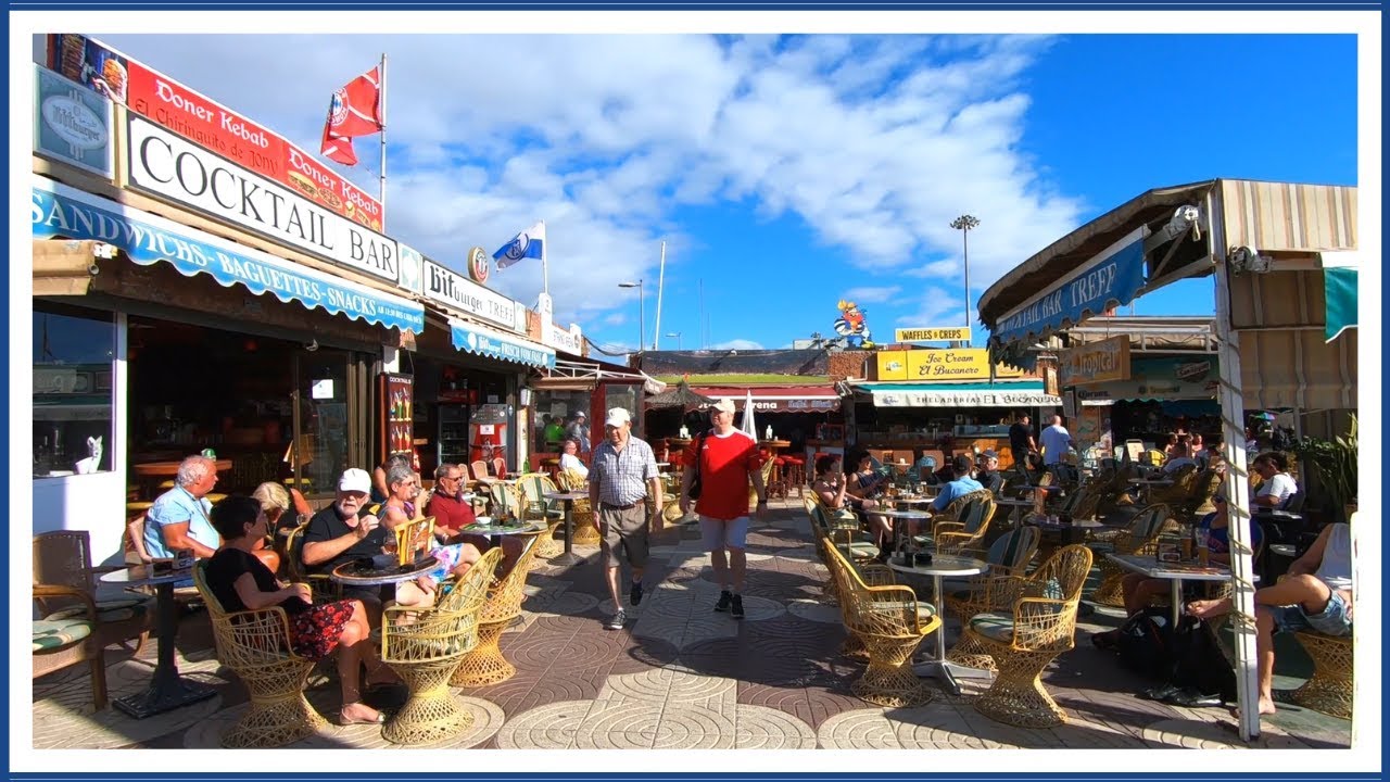 Playa del Inglés Boardwalk Gran Canaria | Anexo II Shopping Centre 🍹 Canary Islands 💥