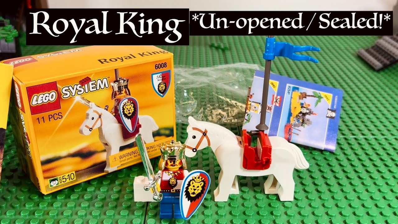 *Un-opened/Sealed!* 'Royal King' / LEGO 6008