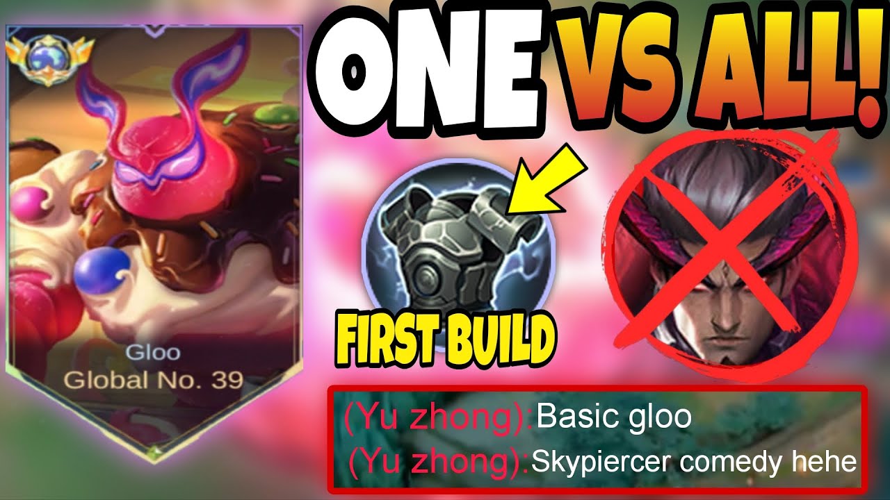 15 KILLS, GLOO VS YU ZHONG WHO WILL WIN TOP GLOBAL GLOO (MVP 12.1) 