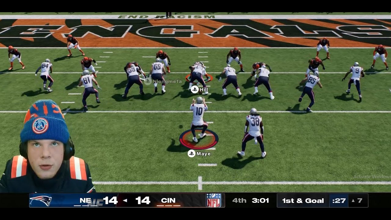 INTENSE TRASH TALK GAME VS TOXIC BENGALS FAN!!!
