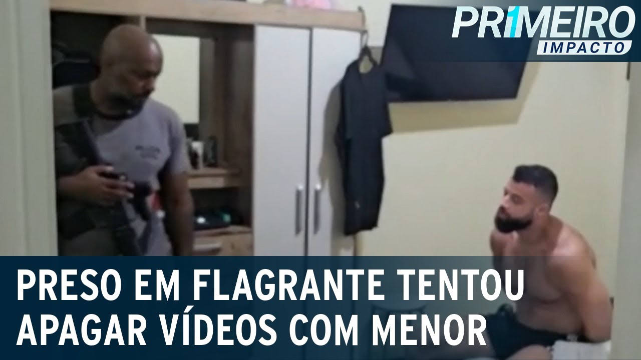 RJ: professor de educação física é preso por pornografia infantil | Primeiro Impacto (20/04/23)