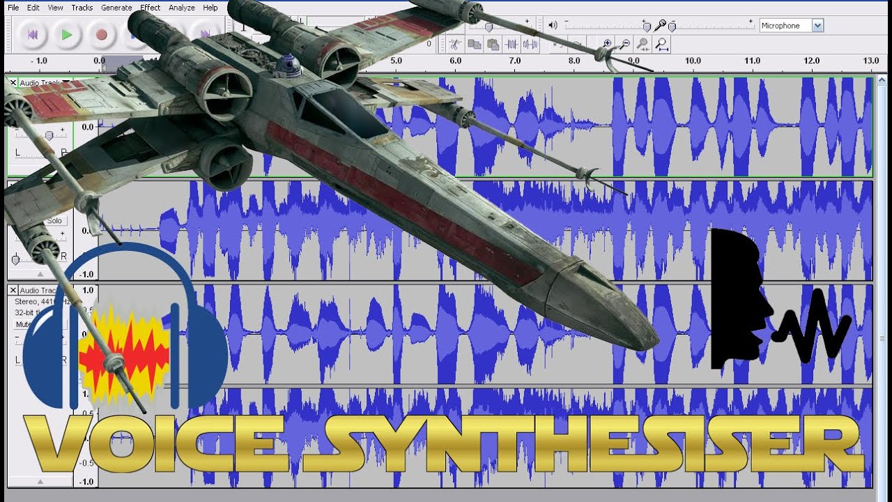 Cool Voice Synthesizer Effect - Audacity Tutorial: Star Wars Aether Voices