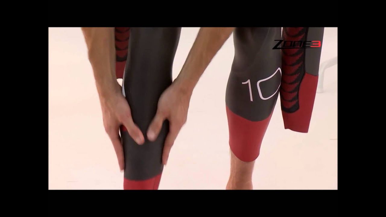 How to put on your wetsuit presented by James Lock of Zone 3 on ProTriathlon