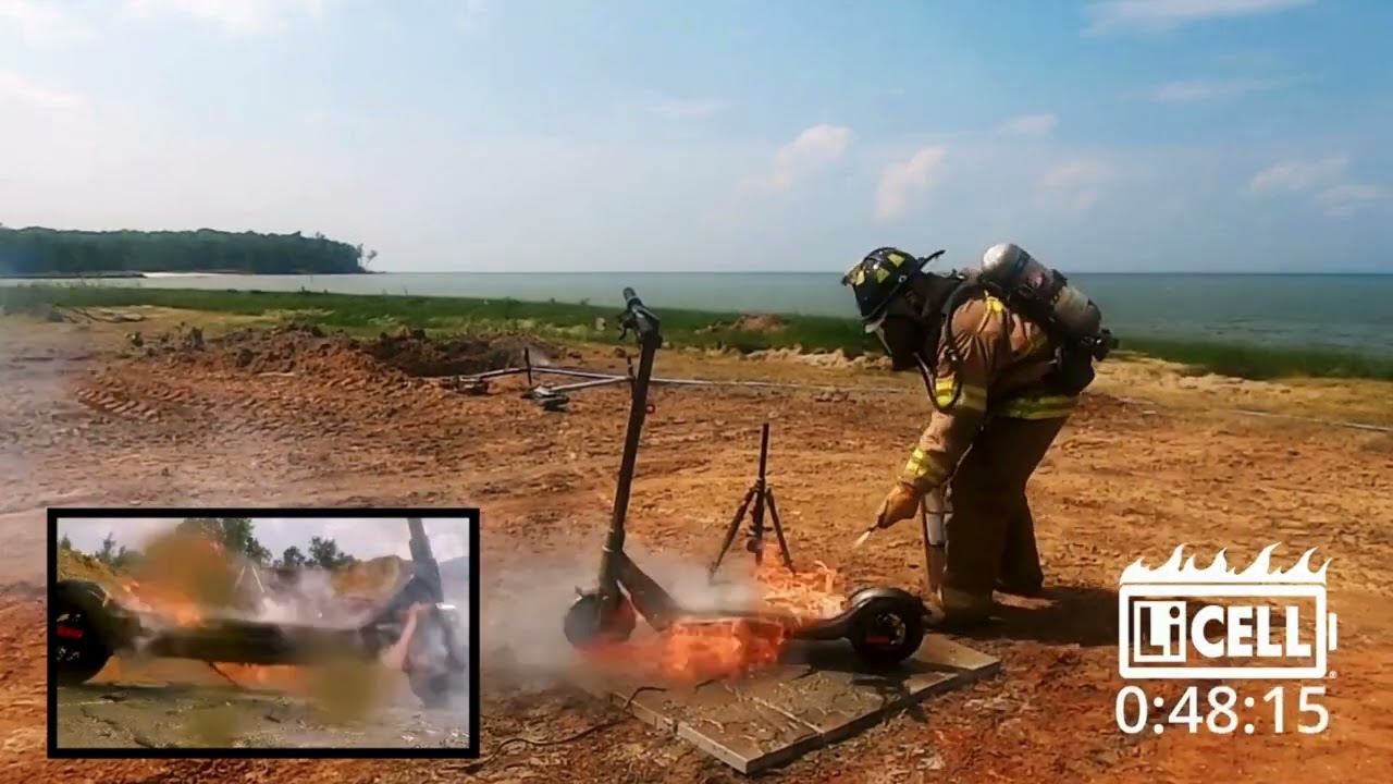 LiCELL - Lithium Battery Fire Extinguisher