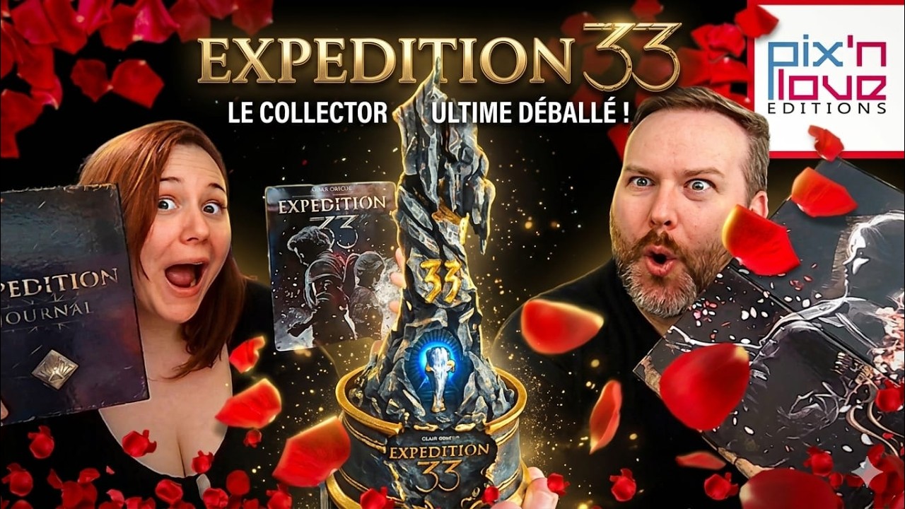 UNBOXING COLLECTOR boîte à musique CLAIR OBSCUR expédition 33 de chez Pix'n love 