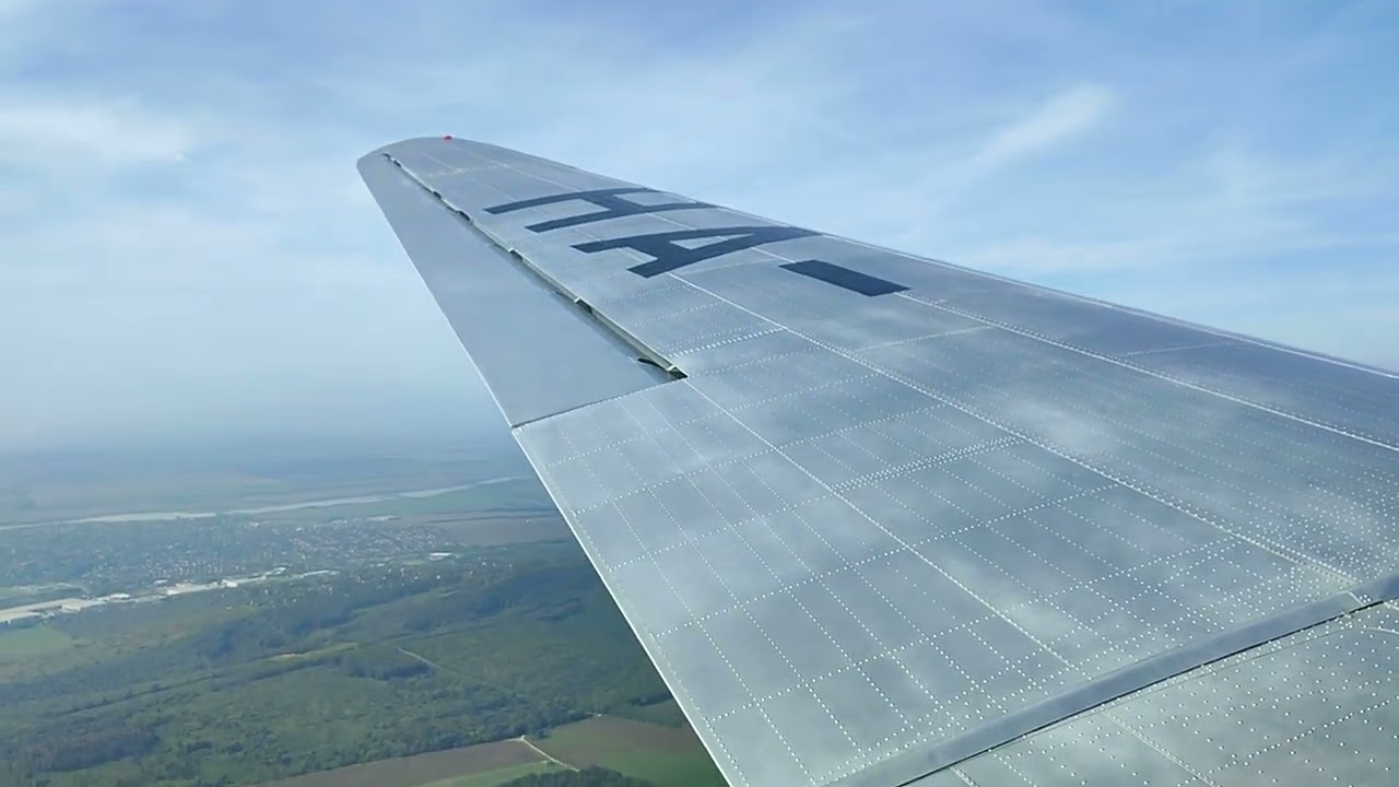 Li-2 sétarepülés Budaörsről a Dunakanyar felett 2022.10.08 #