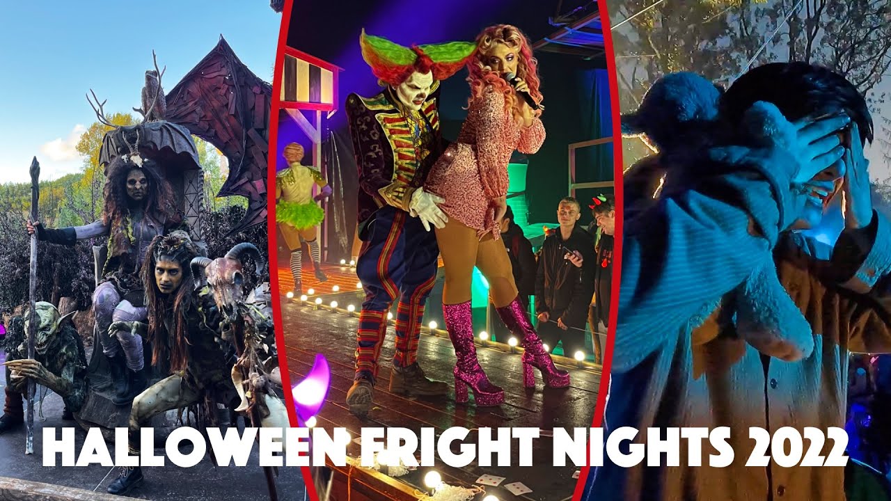 Halloween Fright Nights 2022 Walibi Holland! - Nieuw spookhuis Slaughterhouse & alle scare zones