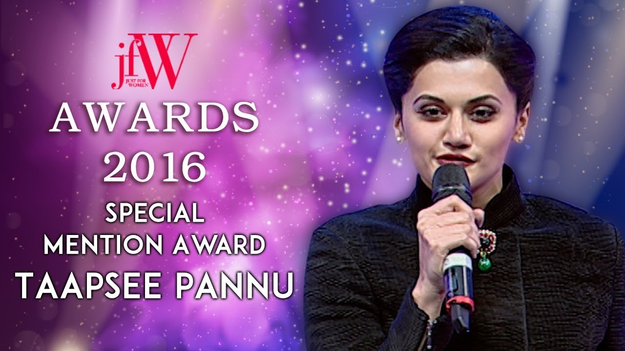 Vetrimaaran should get me the National Award Soon | Taapsee Pannu | JFW Achievers Awards