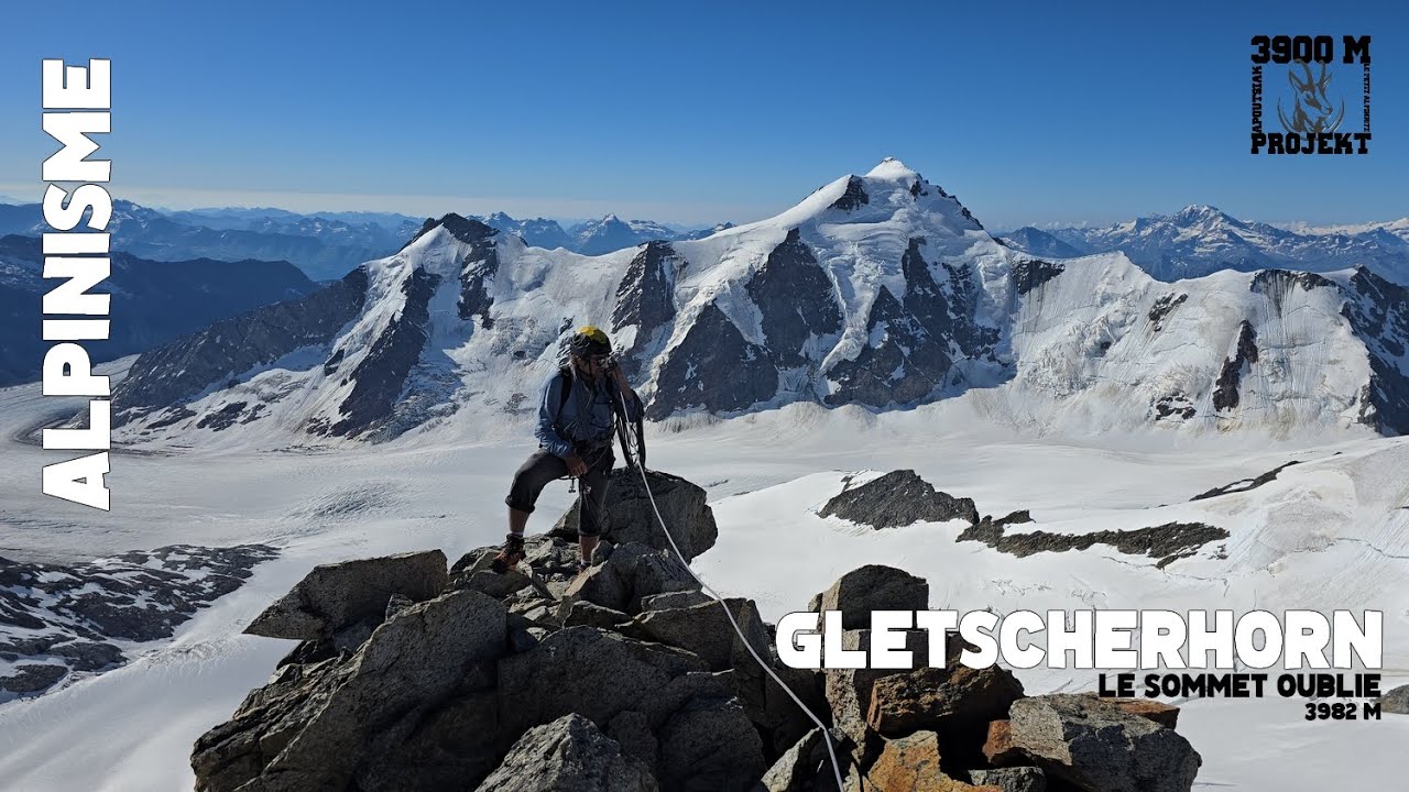 Alpinisme : Gletscherhorn   - 3982 m - le sommet oublié