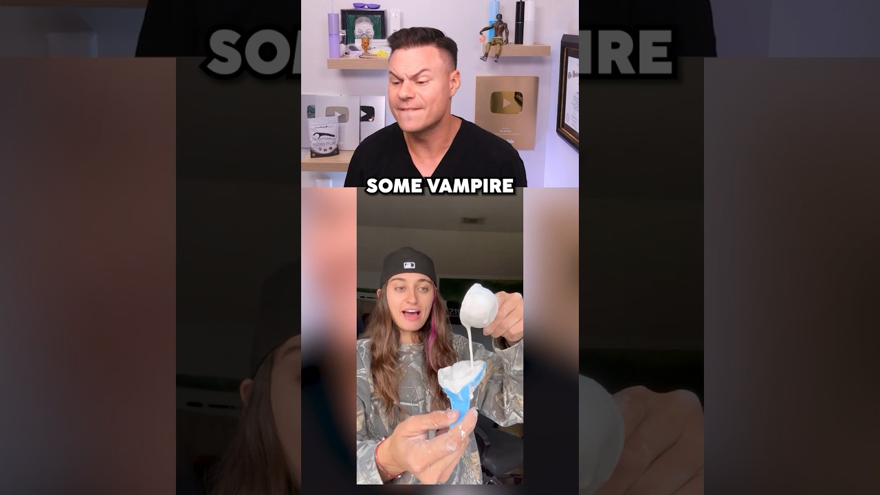 She Made Homemade VAMPIRE Teeth From Scratch! 🧛&zwj;♀️🦷