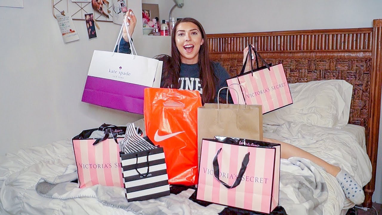 HUGE SPRING HAUL! (Victoria's Secret, PINK, Pacsun, Sephora)