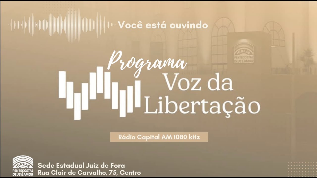 RÁDIO DEUS É AMOR  - JUIZ DE FORA -MG