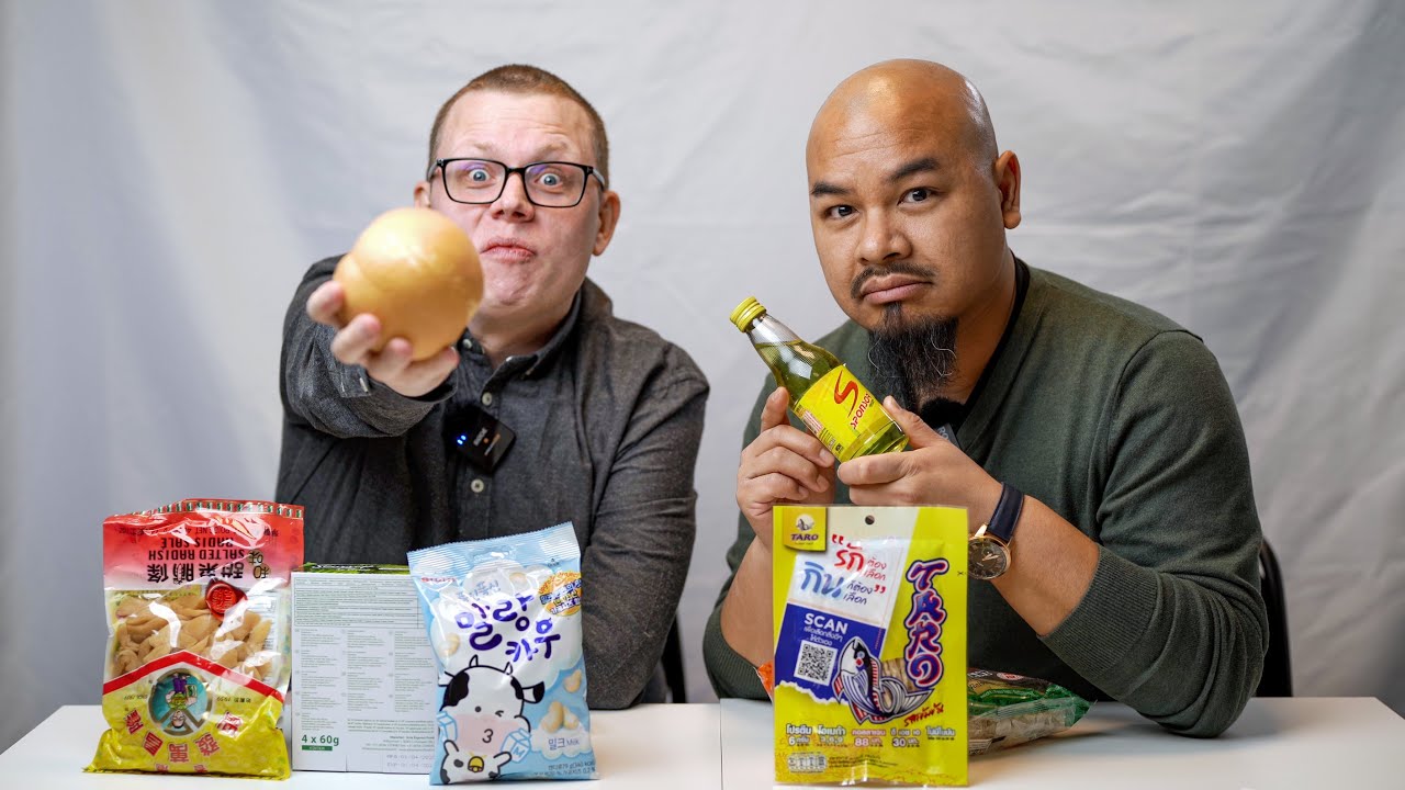 Asiatiska snacks från diktaturer