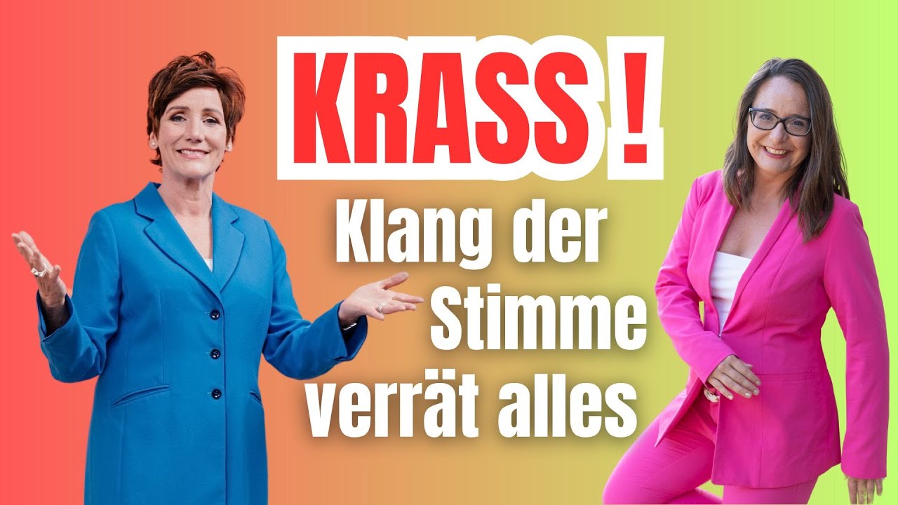 Wie Du Deine Stimme für Deinen ERFOLG einsetzen kannst❗️