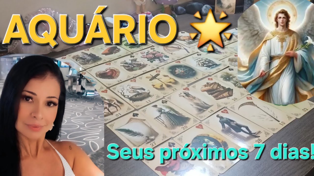 AQUÁRIO 🌟 SEUS PRÓXIMOS 7(SETE) DIAS. 🔮 ALGO MARAVILHOSO E INESPERADO MUDA TUDO! #aquario #tarot