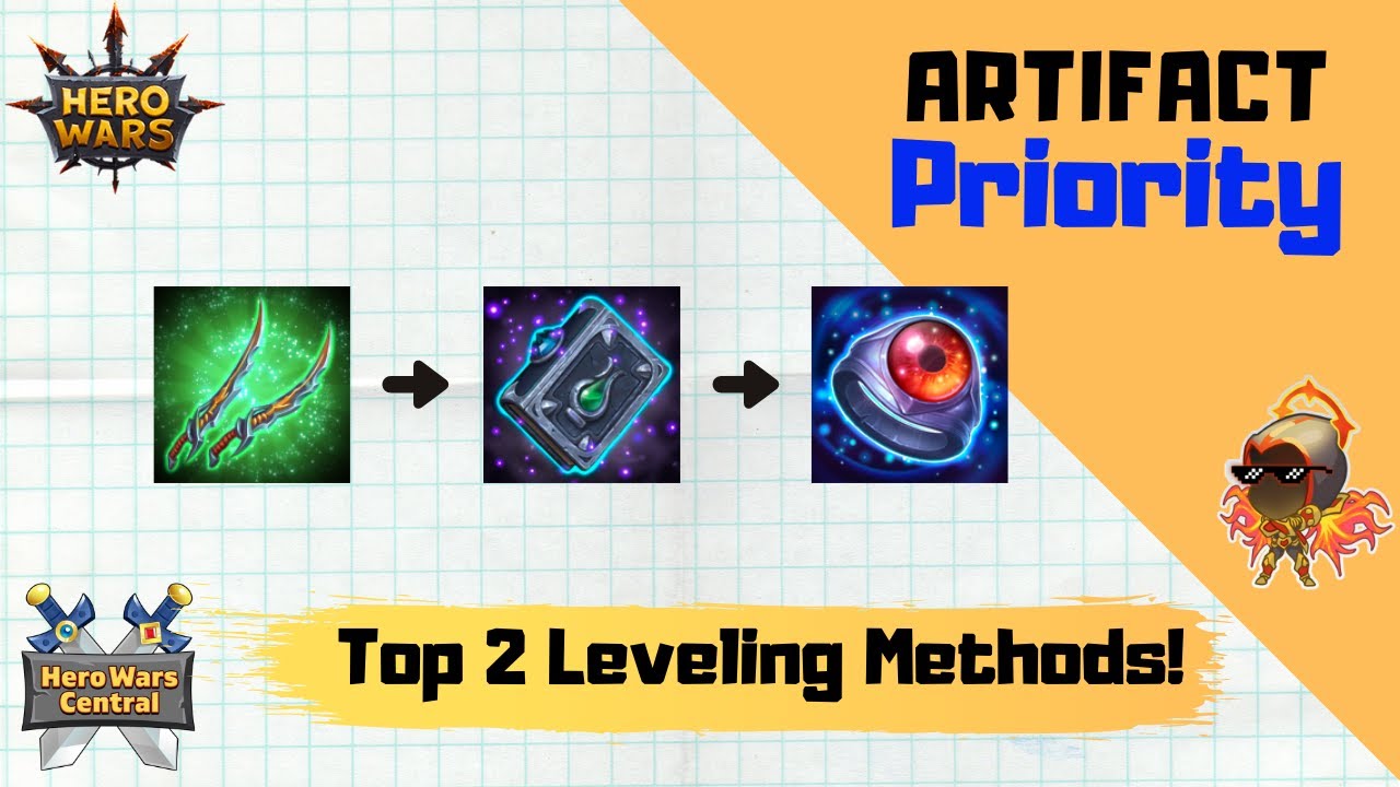 Hero Wars | Top 2 Artifact Leveling Methods!